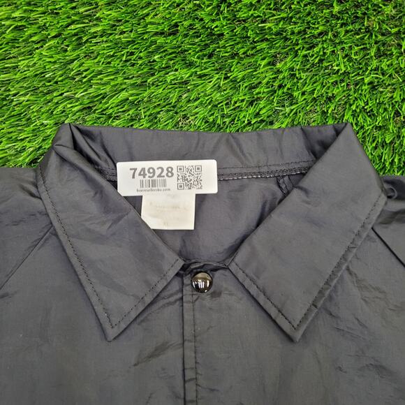 Vintage Security Guard Snap Jacket XL 26x28 Baggy Nylon USA - Picture 3 of 12